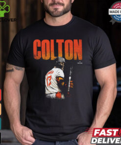 Colton Cowser MLB Baltimore Orioles Bold t shirt