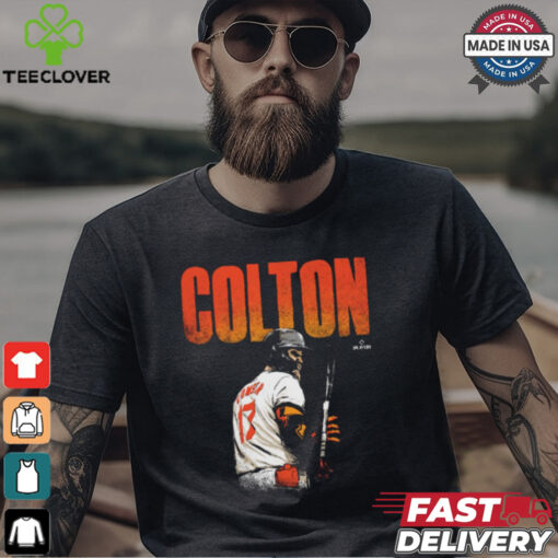 Colton Cowser MLB Baltimore Orioles Bold t shirt