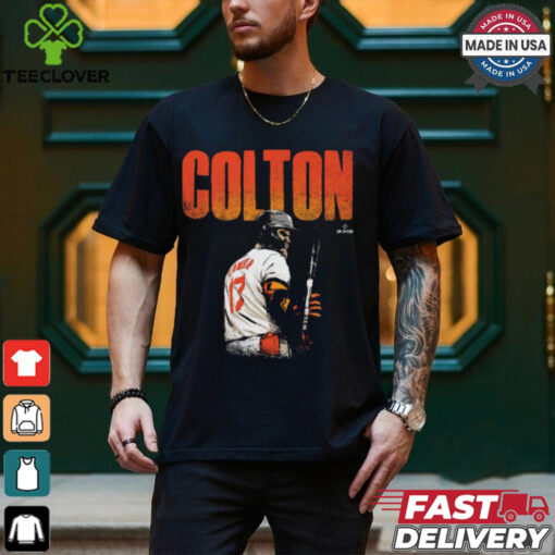 Colton Cowser MLB Baltimore Orioles Bold t shirt