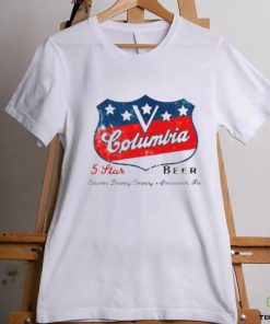 Columbia Beer Shenandoah Pa Logo T Shirt