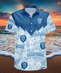 Columbia Lions 3D Hawaiian Shirt Tropical Seamless NCAA Men And Women Gift For Fans hawaiian shirt
