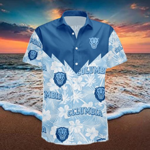 Columbia Lions 3D Hawaiian Shirt Tropical Seamless NCAA Men And Women Gift For Fans hawaiian shirt
