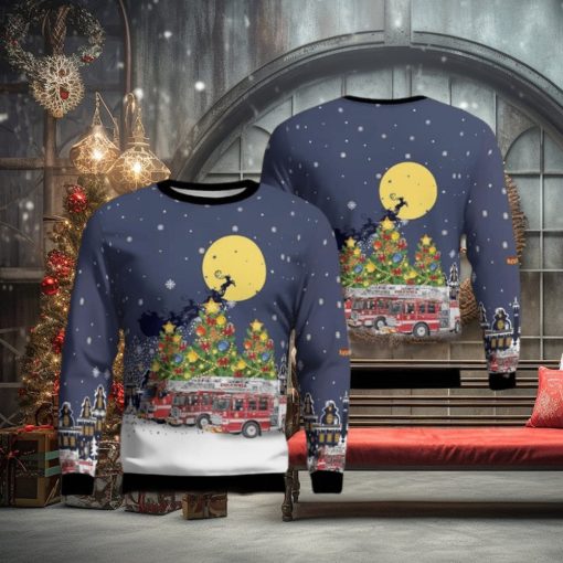 Columbia South Carolina Columbia Fire Department Ugly Christmas Sweaters