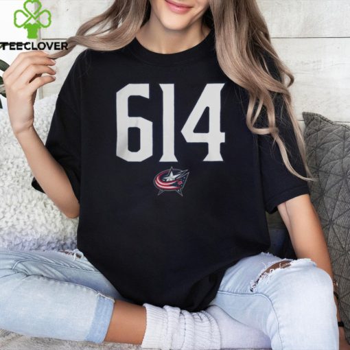 Columbus Blue Jackets 614 Symbol T Shirt