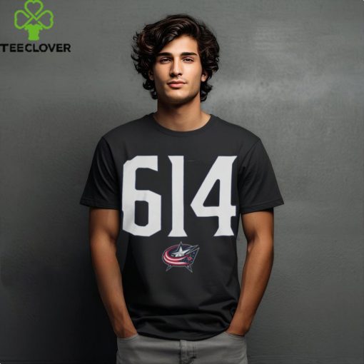 Columbus Blue Jackets 614 Symbol T Shirt