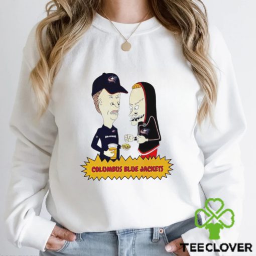 Columbus Blue Jackets Beavis And Butt head shirt