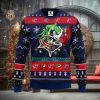 Columbus Blue Jackets Funny Grinch Christmas Ugly Sweater