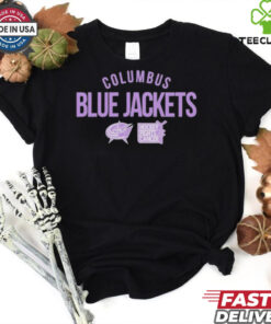 Columbus Blue Jackets Hockey Fights Cancer 2024 Shirt
