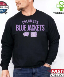 Columbus Blue Jackets Hockey Fights Cancer 2024 Shirt