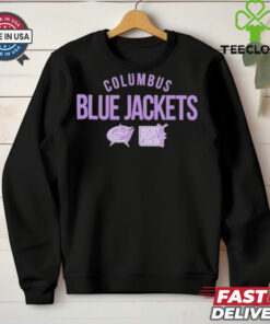 Columbus Blue Jackets Hockey Fights Cancer 2024 Shirt