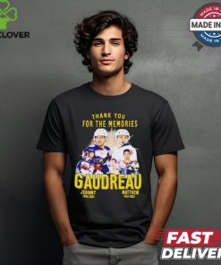 Columbus Blue Jackets Johnny Gaudreau Matthew Gaudreau 2024 T Shirt