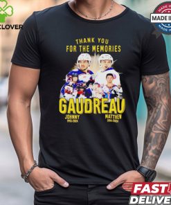 Columbus Blue Jackets Johnny Gaudreau Matthew Gaudreau 2024 T Shirt