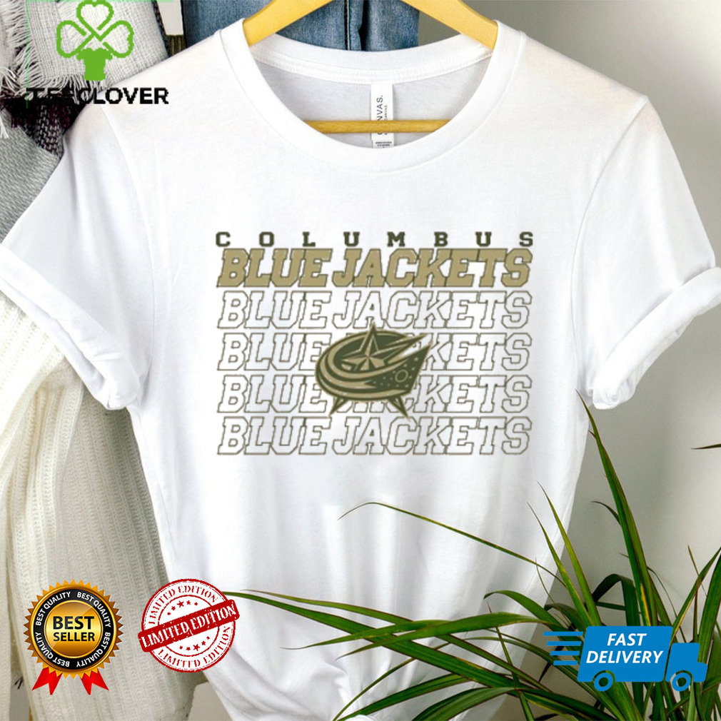 Columbus Blue Jackets Levelwear Contact Down The Line Shirt Columbus Blue Jackets Levelwear Contact Down The Line Shirt