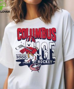 Columbus Blue Jackets Mitchell & Ness Youth Popsicle T Shirt