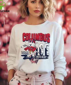 Columbus Blue Jackets Mitchell & Ness Youth Popsicle T Shirt