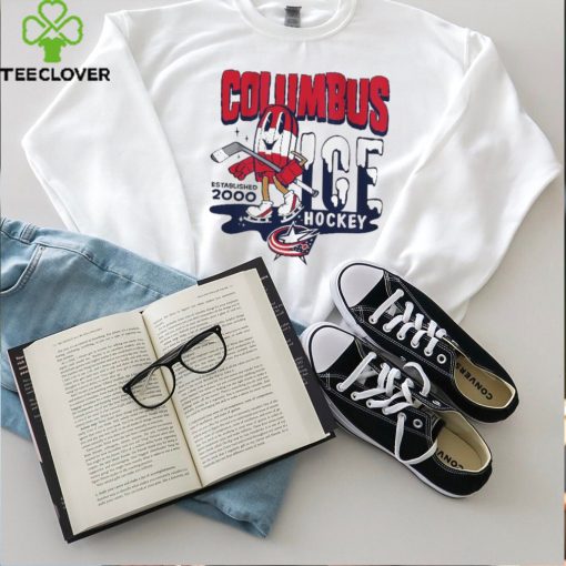 Columbus Blue Jackets Mitchell & Ness Youth Popsicle T Shirt
