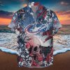 US Navy Chief with Goat Skull anchor Tropical 3D Hawaiian Shirt US Navy Summer Gift