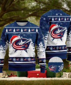Columbus Blue Jackets Sweater, Funny Christmas Gift Ideas for Fans