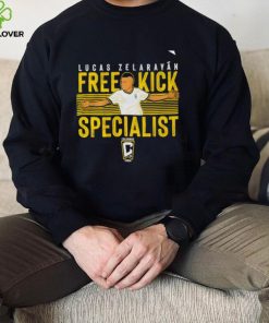 Columbus Crew FC Lucas Zelarayan free kick specialist hoodie, sweater, longsleeve, shirt v-neck, t-shirt