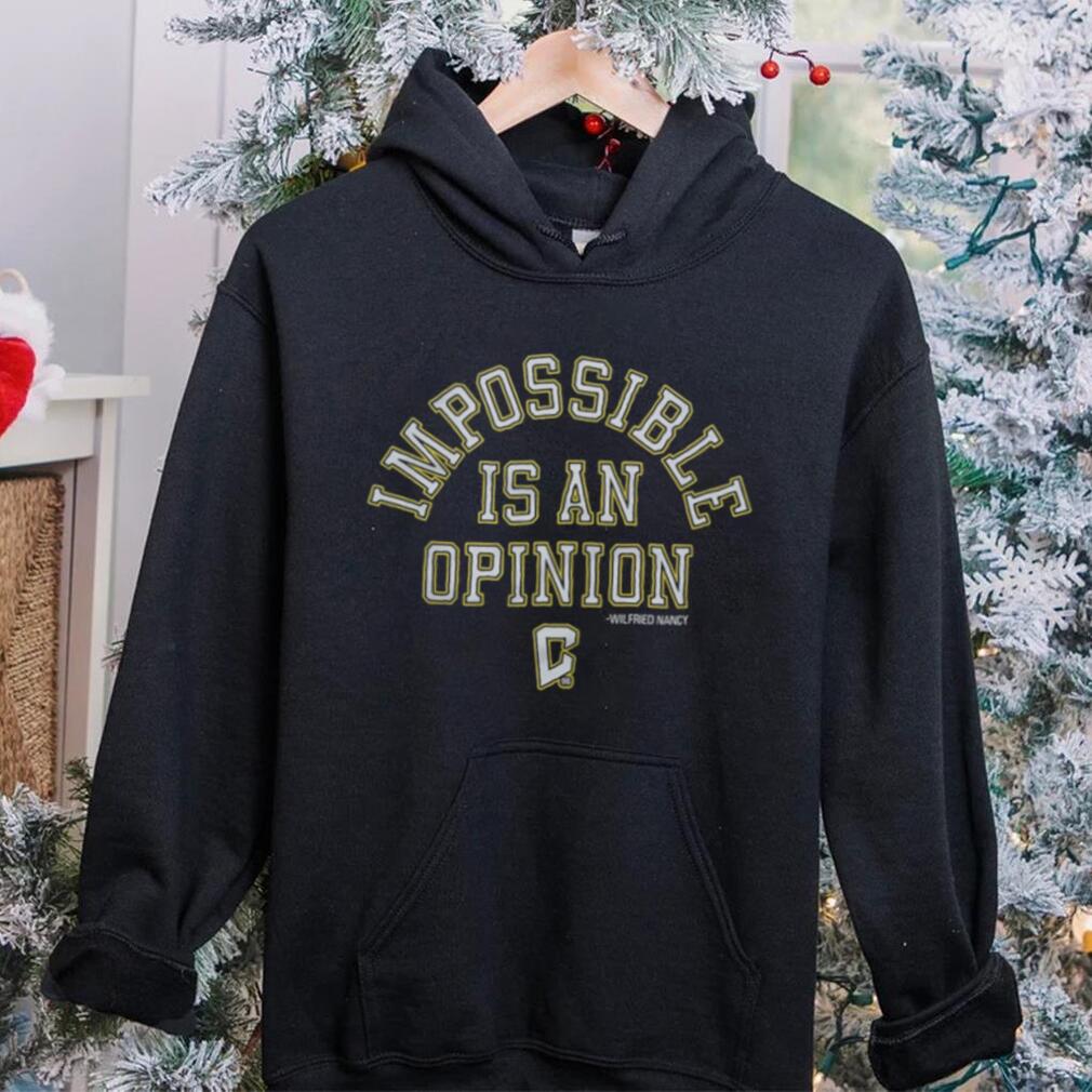 Columbus Crew Impossible Is An Opinion Shirt Columbus Crew Impossible Is An Opinion Shirt