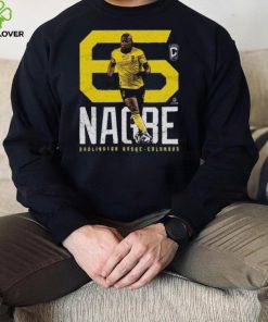 Columbus Darlington Nagbe #6 Black T Shirt