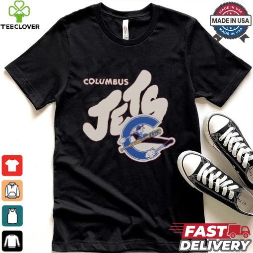 Columbus Jets EFF MiLB Letterhead T Shirt