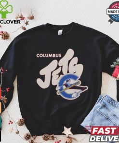Columbus Jets EFF MiLB Letterhead T Shirt