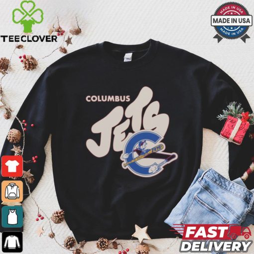 Columbus Jets EFF MiLB Letterhead T Shirt