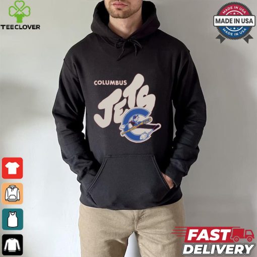 Columbus Jets EFF MiLB Letterhead T Shirt