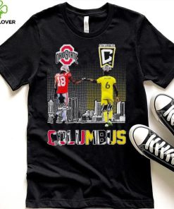 Columbus Sports Teams Marvin Harrison Jr And Darlington Nagbe Signatures Shirt