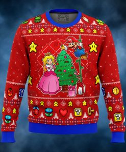 Come and See the Christmas Tree Super Mario Ugly Christmas Sweater