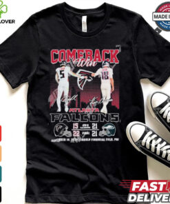 Comeback Win Atlanta Falcons September 16, 2024 Lincoln Financial Field, Phi T Shirt