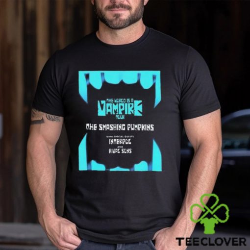 Comfort Color The Smashing Pumpkins World Is A Vampire Tour 2023 Shirt Band Fan T Shirt