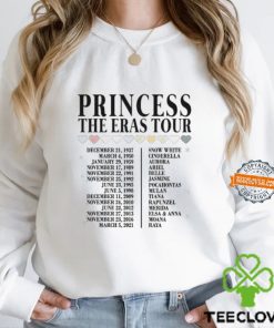 Comfort Colors Princess The Eras Tour Shirt Disney Characters Girl Trip Classic