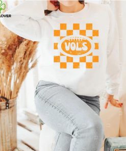 Comfort Colors Retro Checker Tennessee Vols Football T Shirt