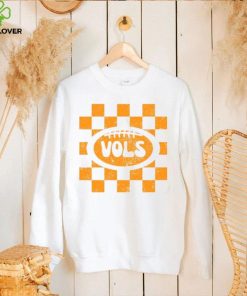 Comfort Colors Retro Checker Tennessee Vols Football T Shirt