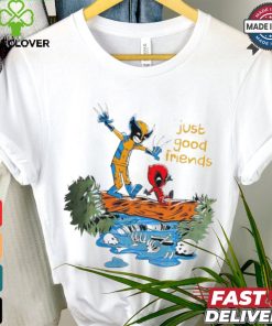 Comic Comrades Deadpool and Wolverine just good friends shirt