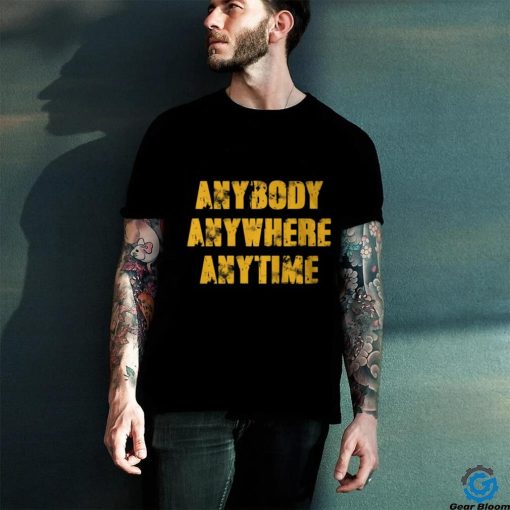 Commanders Anybody Anytime Anywhere Shirt
