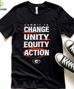 Commit to Change unity equity action Georgia Dawgs logo hoodie, sweater, longsleeve, shirt v-neck, t-shirt