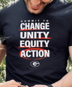 Commit to Change unity equity action Georgia Dawgs logo hoodie, sweater, longsleeve, shirt v-neck, t-shirt