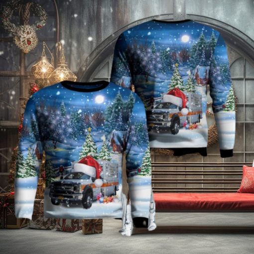 Community Ambulance Company AOP Ugly Sweater Men And Women Christmas Gift