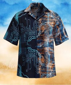 Computer Circuit Board Art Hawaiian Shirt