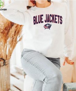 Concepts Sport Columbus Blue Jackets Oatmeal Terry Crew Neck Shirt