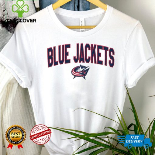 Concepts Sport Columbus Blue Jackets Oatmeal Terry Crew Neck Shirt