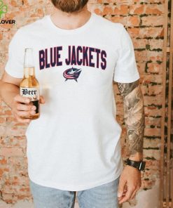 Concepts Sport Columbus Blue Jackets Oatmeal Terry Crew Neck Shirt