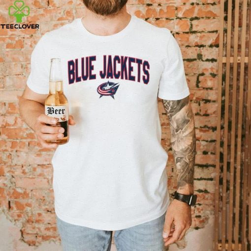 Concepts Sport Columbus Blue Jackets Oatmeal Terry Crew Neck Shirt