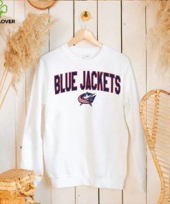 Concepts Sport Columbus Blue Jackets Oatmeal Terry Crew Neck Shirt