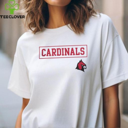 Concordia University Michigan Merch Concordia Cardinal Closet Cardinals Double Stripes T Shirt