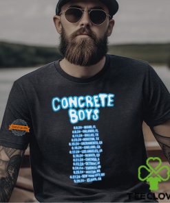 Concrete Boys Tour 2024 Shirt