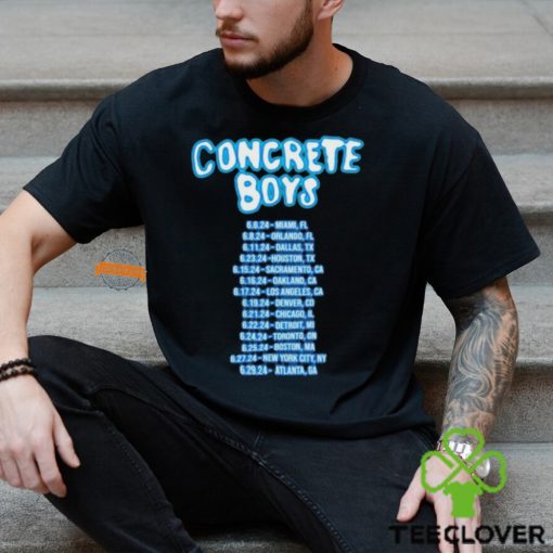 Concrete Boys Tour 2024 Shirt